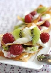 Mille-feuille de fruits