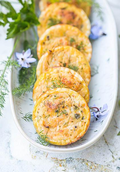 Mini quiches et fenouil