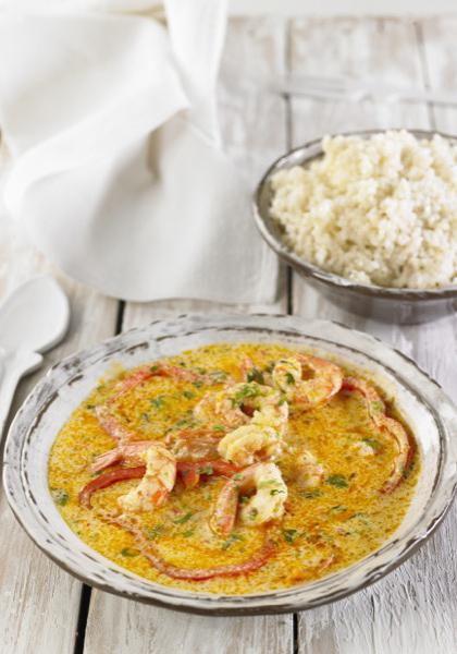 Moqueca aux crevettes