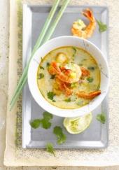 Soupe de crevettes à la thaï