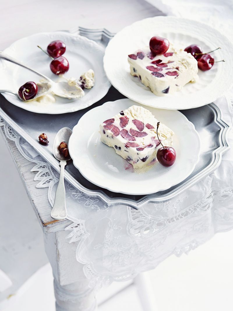 Semifreddo aux cerises