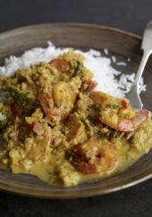 Curry de crevettes du Kerala