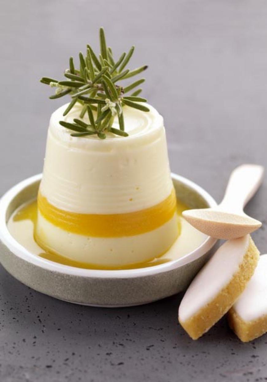 Panna cotta souvenir de Provence