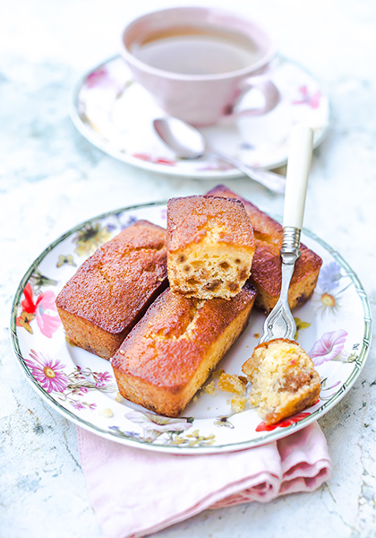 Mini cakes anglais aux fruits confits