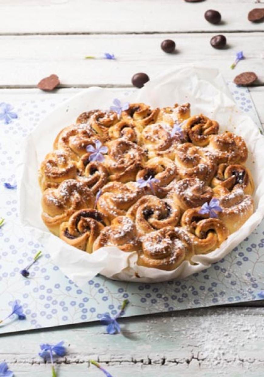 Brioche bouclettes au chocolat