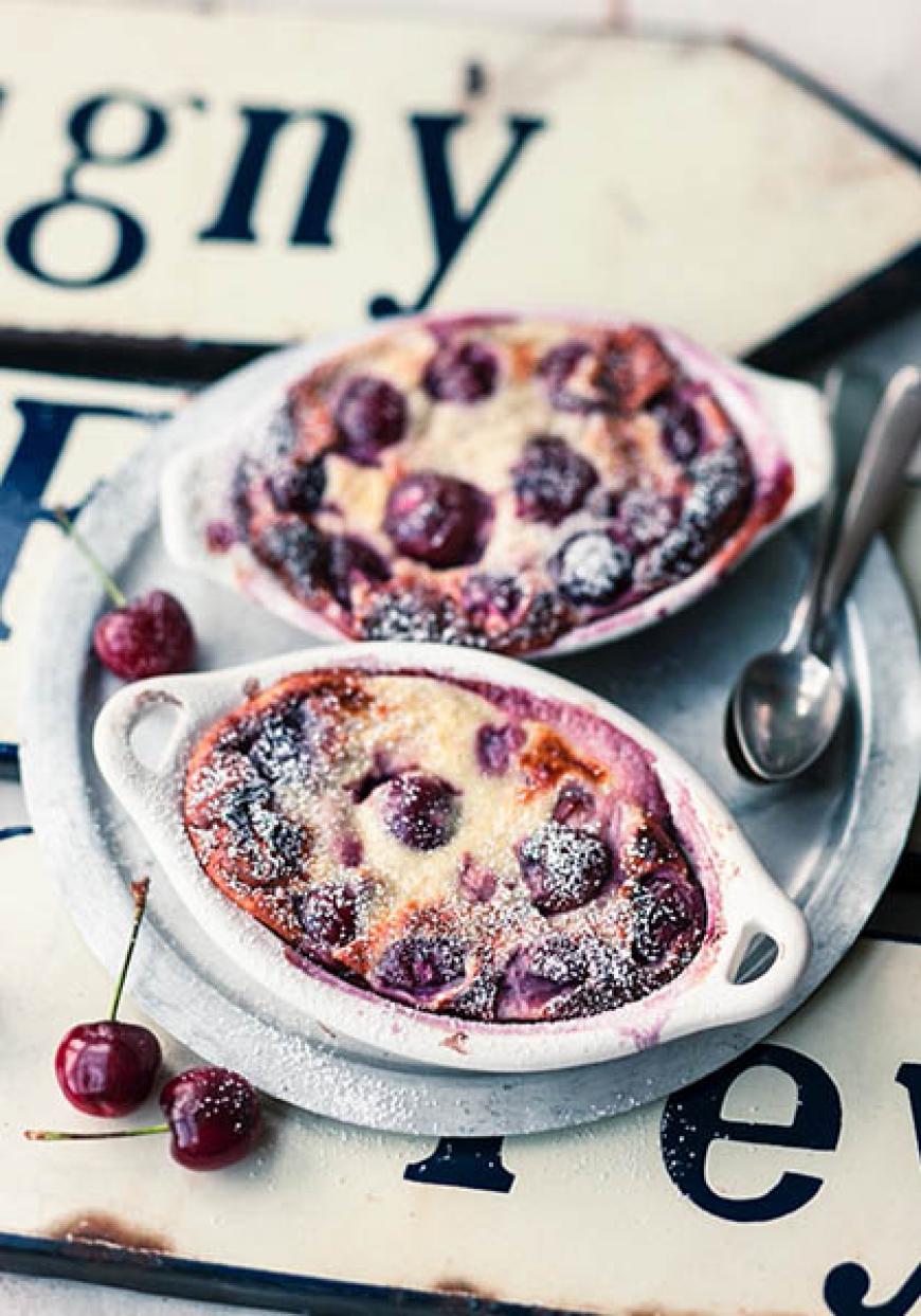 Clafoutis léger aux cerises