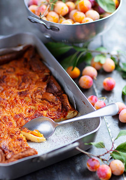 Clafoutis aux mirabelles