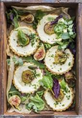 Tartelettes aux figues et au chèvre frais