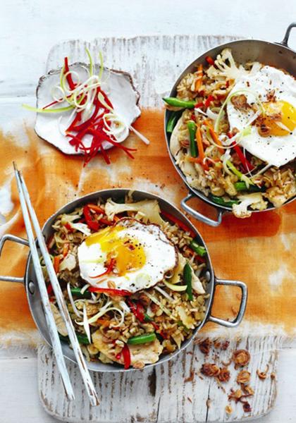 Nasi Goreng au poulet (Indonésie)