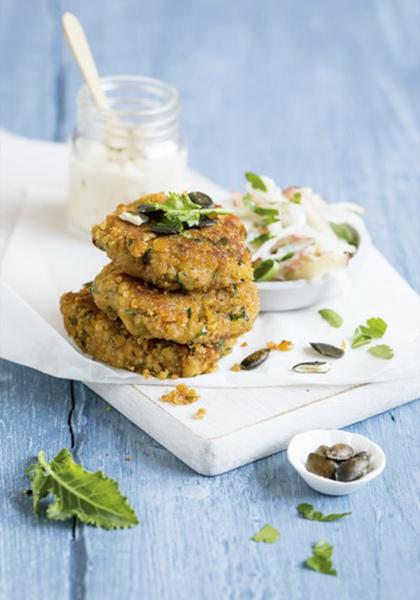 Croquettes de lentilles