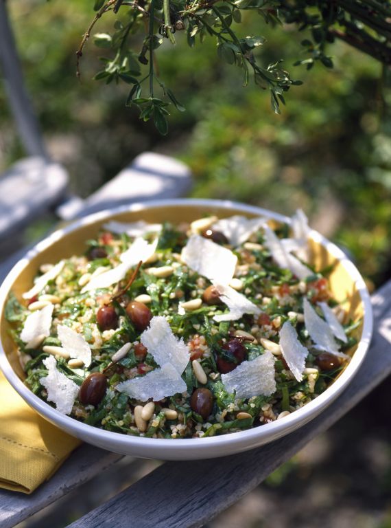 Taboulé libanais aux pignons