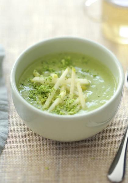 Velouté de brocoli à la pomme