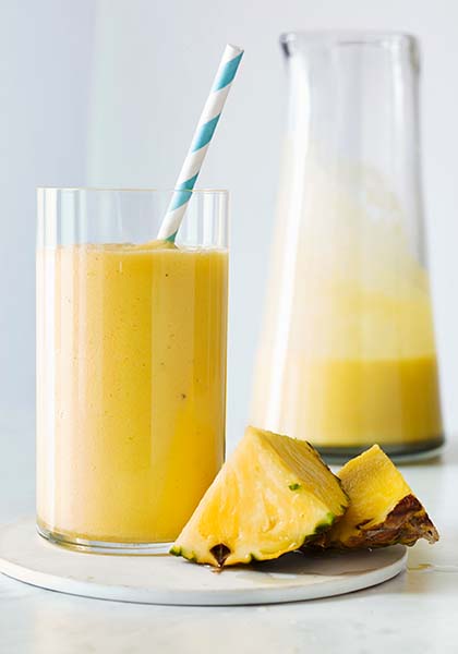 Smoothie ananas façon piña colada