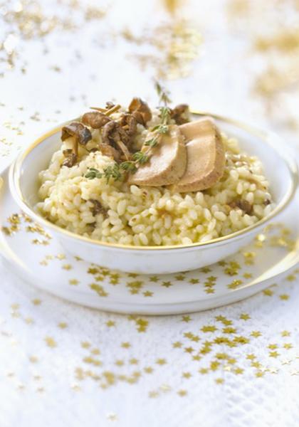 Risotto au foie gras