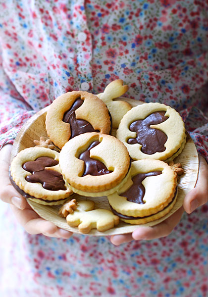 Biscuits de Pâques au chocolat