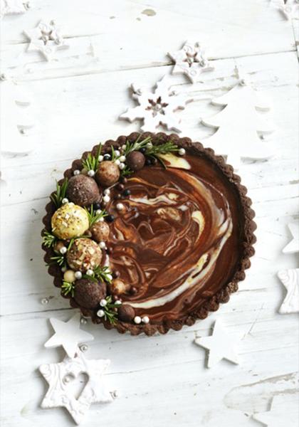 Tarte chocolat caramel