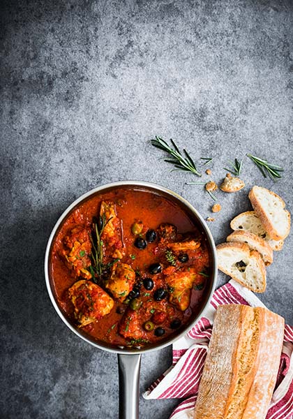 Poulet alla cacciatore