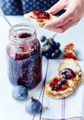 Confiture de figue et raisin noir