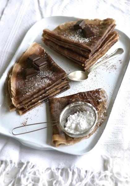 Crêpes tout chocolat