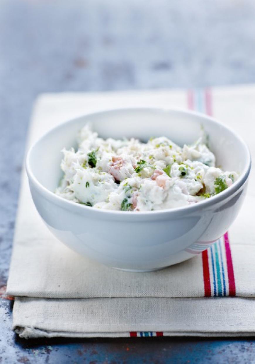 Rillettes de cabillaud, coriandre et gingembre