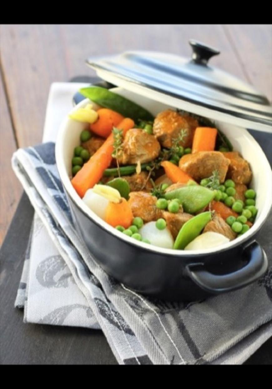 Navarin d&#039;agneau aux petits légumes