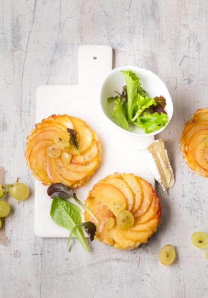 Tartelettes en tourbillon au Brie de Meaux