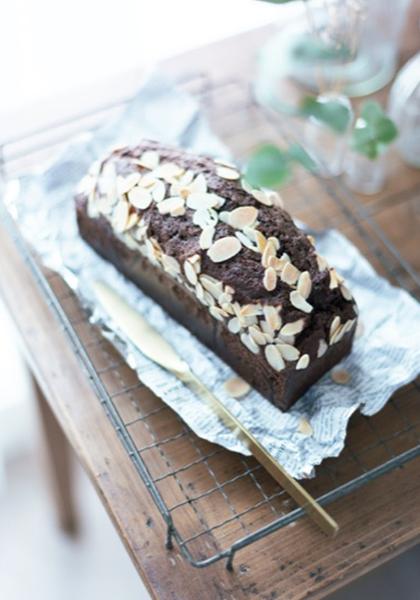 Cake au chocolat et aux amandes