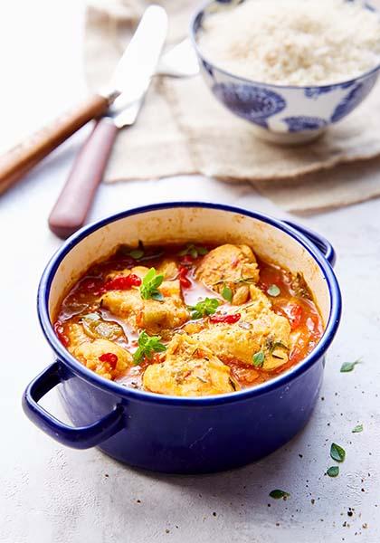 Véritable poulet basquaise