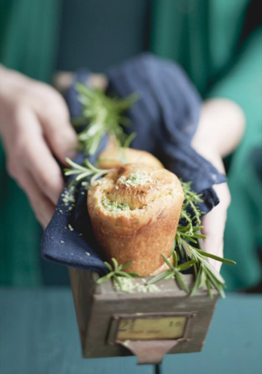 Popovers : petits pains aux herbes