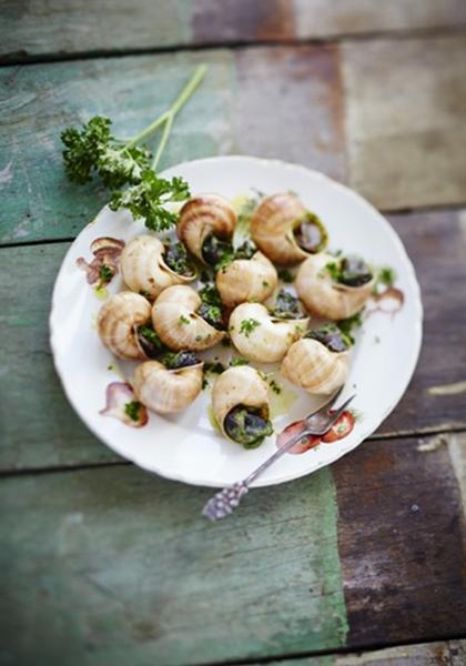 Escargots en persillade