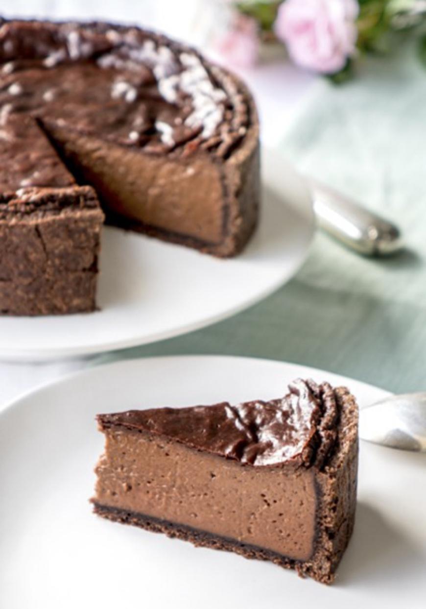 Flan pâtissier au chocolat