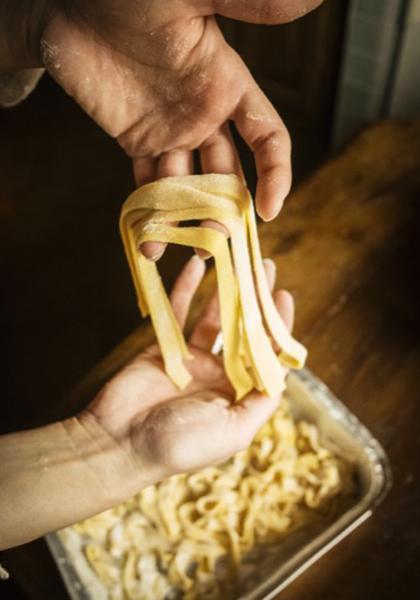 Tagliatelles fraîches maison