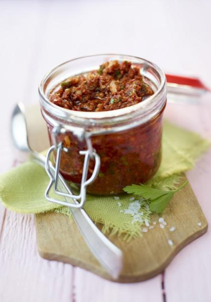 Pesto rouge aux tomates séchées