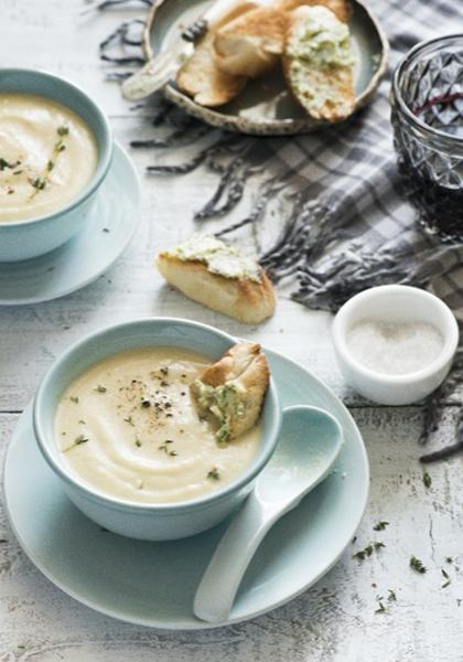 Velouté de chou-fleur au gorgonzola