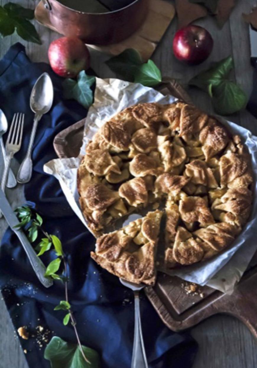 Tarte rustique aux pommes