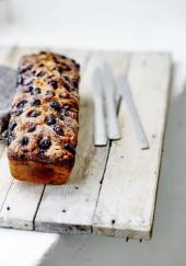 Bread cake aux myrtilles