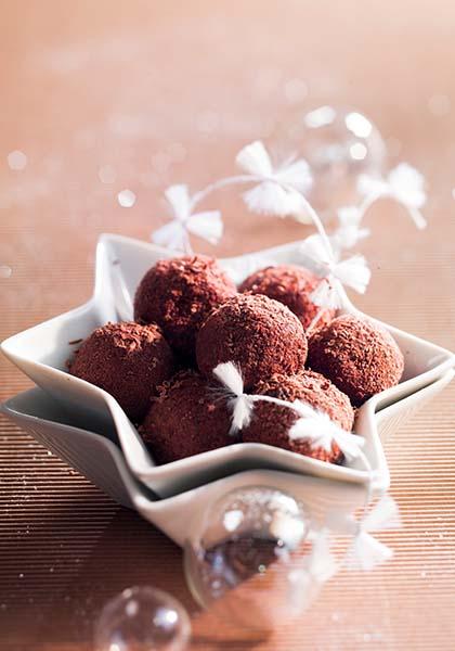 Truffes au chocolat