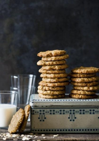 Biscuits Anzac aux flocons d&#039;avoine