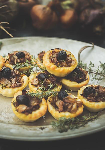 Bouchées de pissaladière de Nice