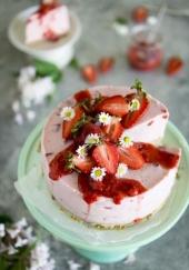 Cheesecake aux fraises