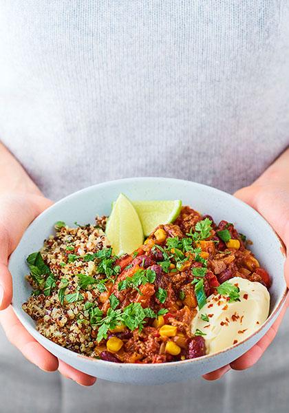 Chili con carne au quinoa