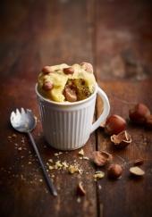 Mug cake cookies aux noisettes