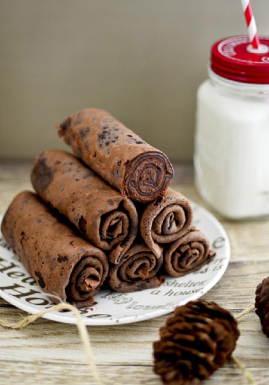 Crêpes au chocolat