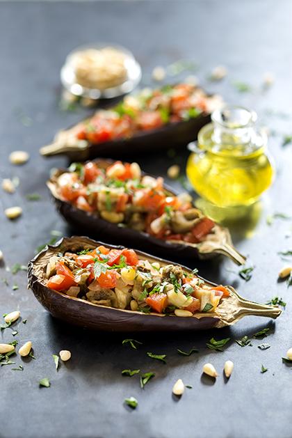 Aubergines farcies