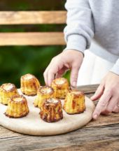 Cannelés au magret et au beaufort