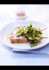 Terrine de saumon, cabillaud et Saint-Jacques